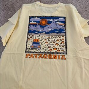 Patagonia Graphic T-Shirt in yellow